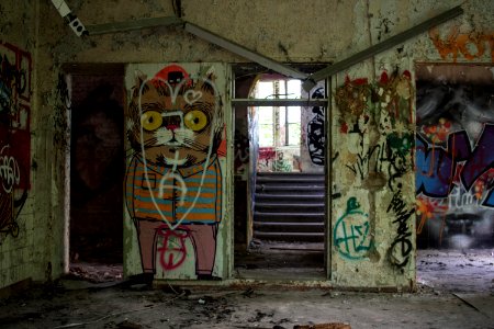 Demolishion, Ruin, Creepy photo