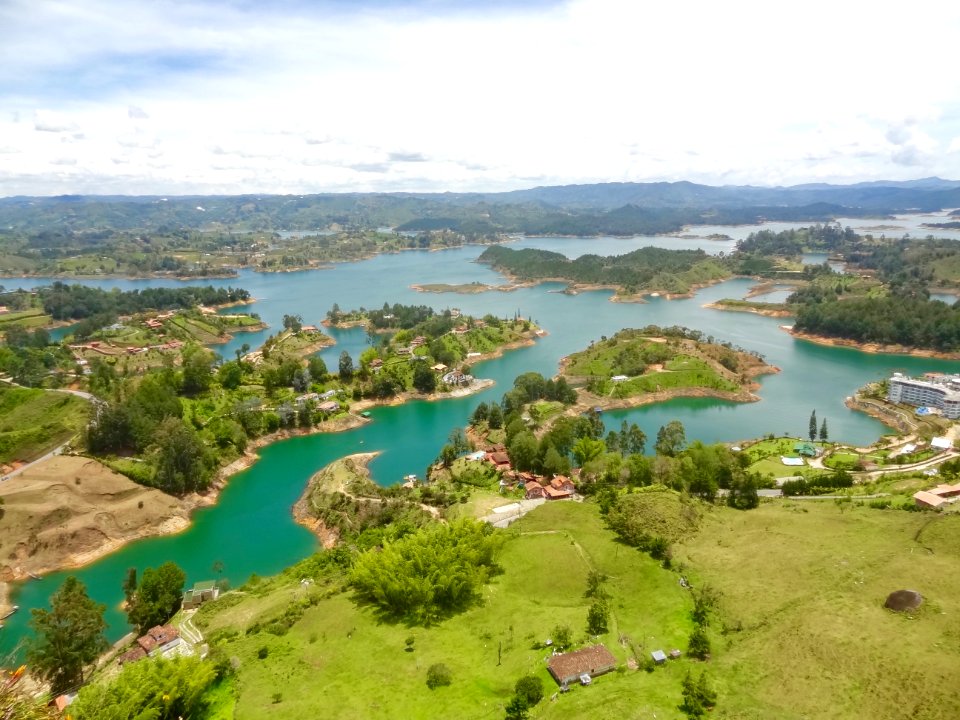 Colombia, Guatap , View