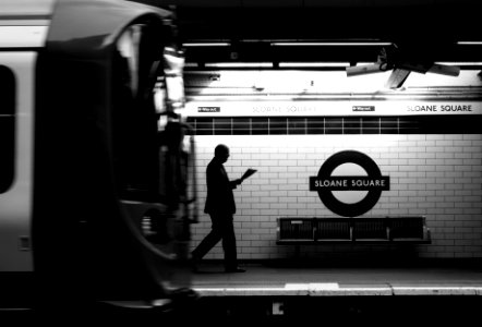 London, Sloane square, United kingdom photo