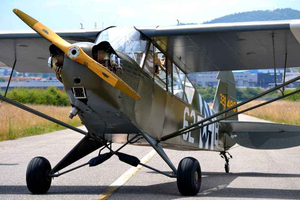 La morgal, Spain, Plane
