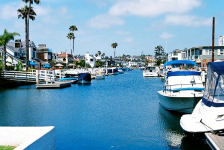 Newport beach, United states, 38th street photo