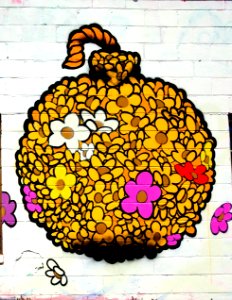 Flower, Urban, Graffitti