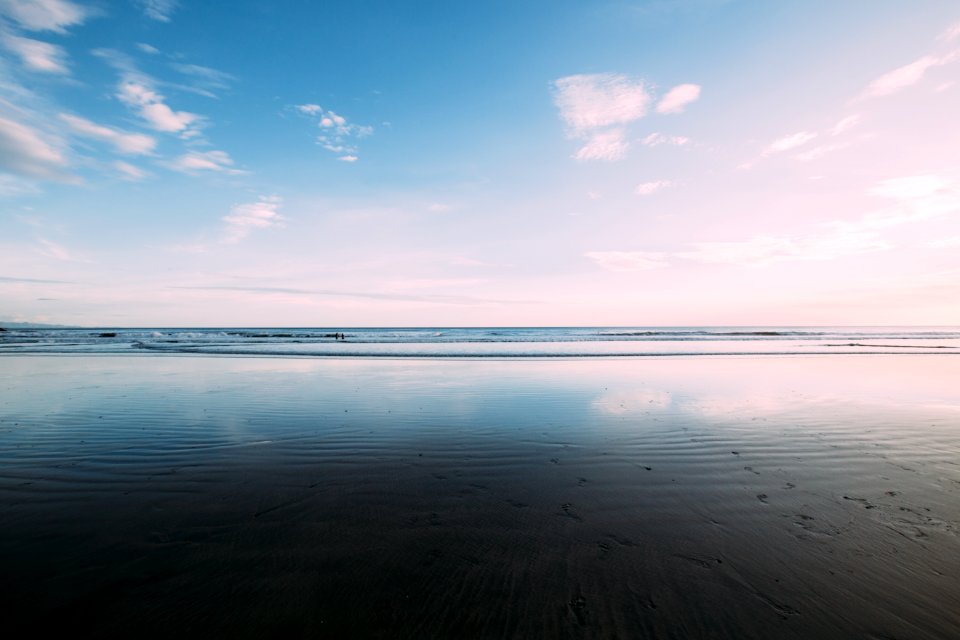 landscape photography of sea
