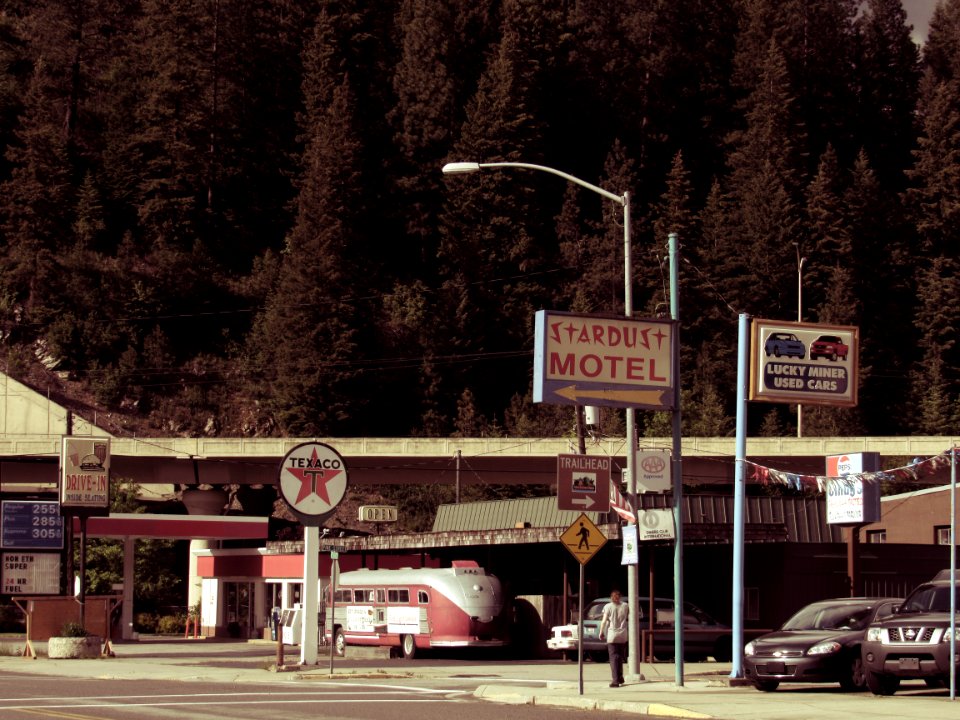 Wallace, United states, Gas station