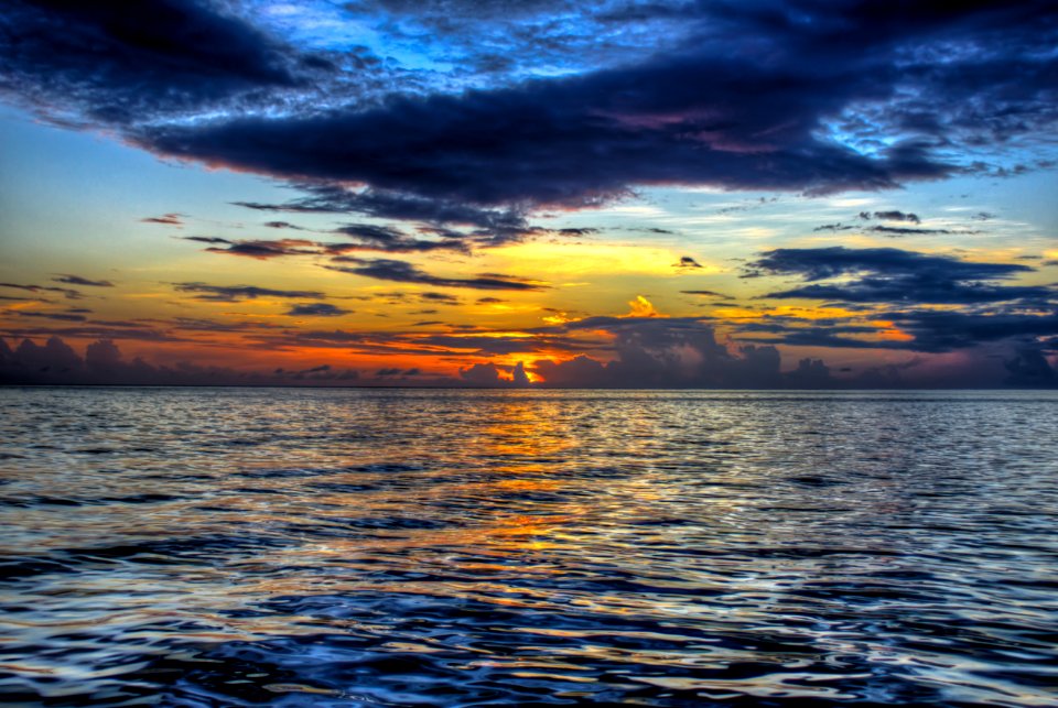 Saint vincent, The grenadines, Sunset
