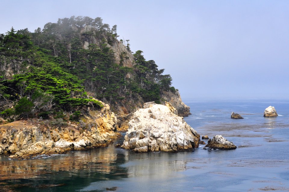 Big sur, United states, Rock photo