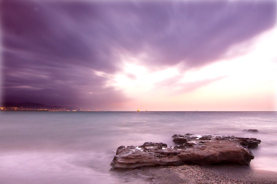Playa de la misericordia, Spain, Sky