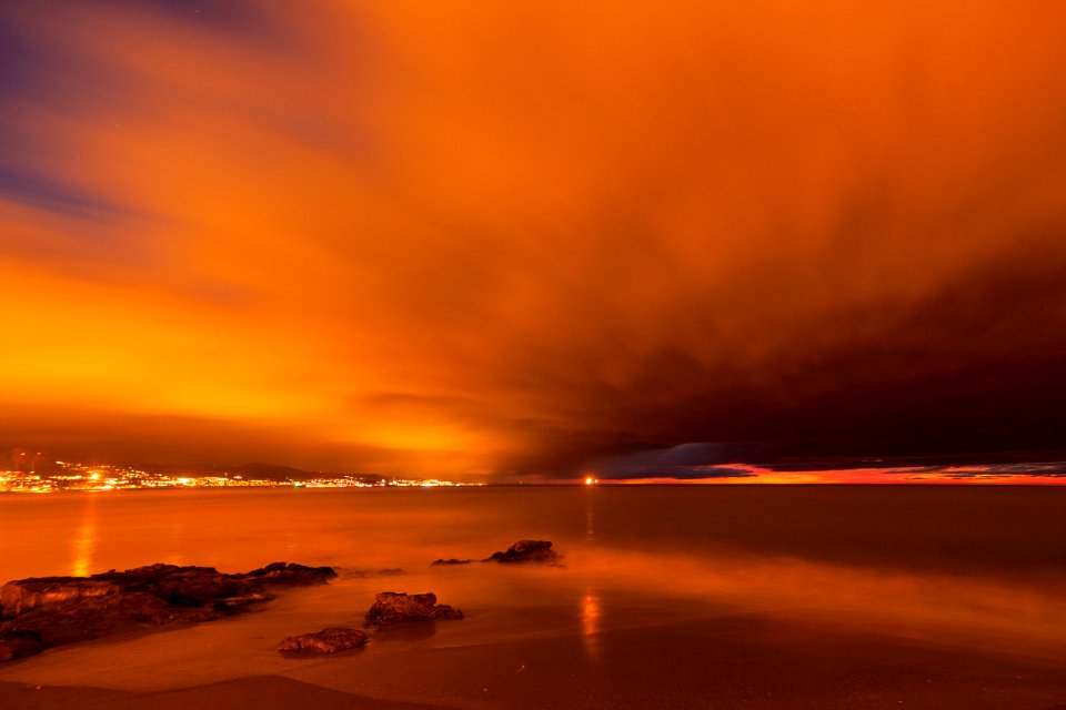 Playa de la misericordia, Spain, Sunrise