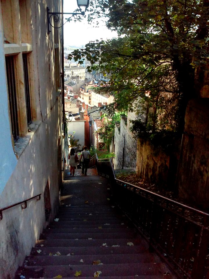 Old city, Lyon, France