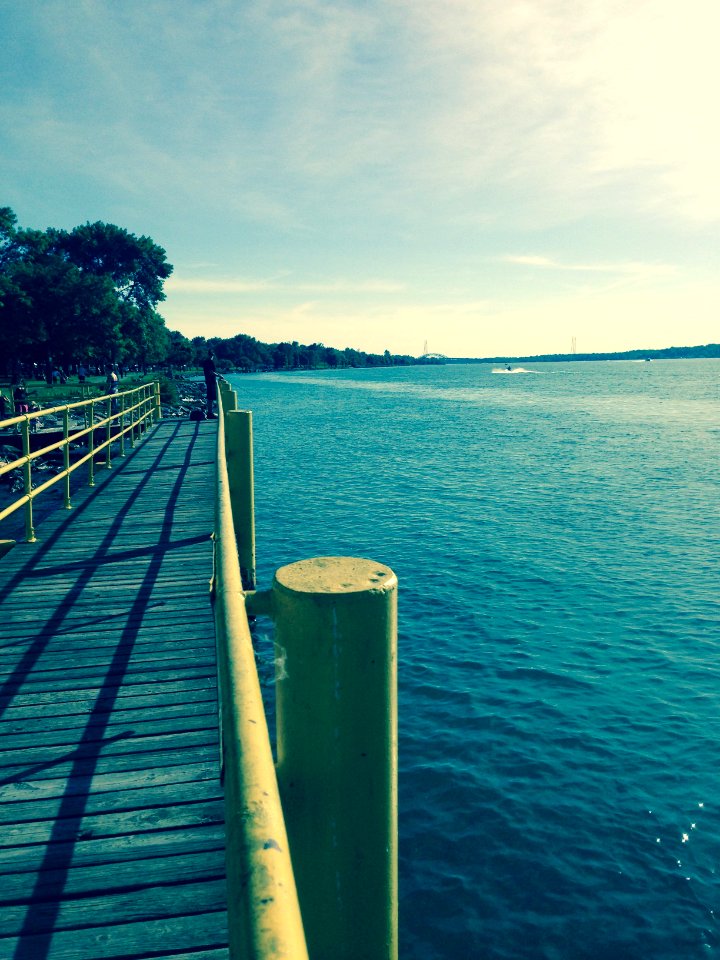 Summer, Lake, Water