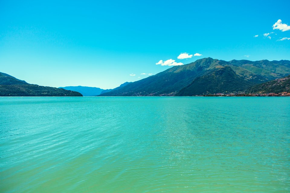 Lake como, Italy, Mountains
