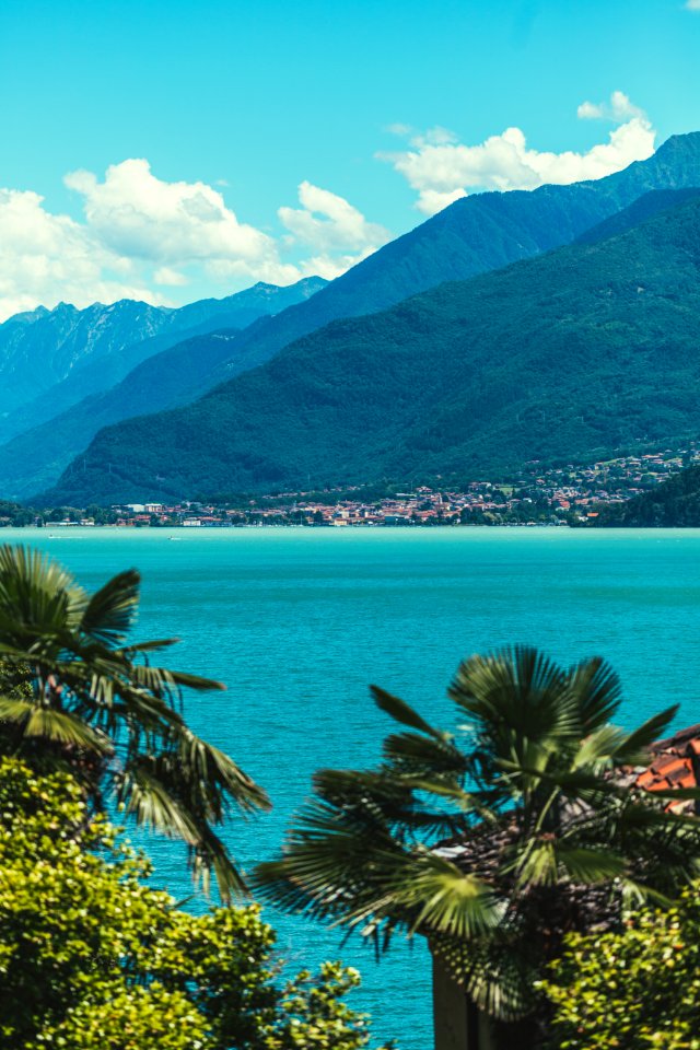 Lake como, Italy, Village