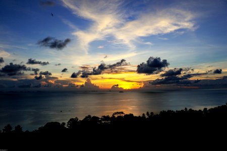 Ko phangan, Thailand, Clouds photo