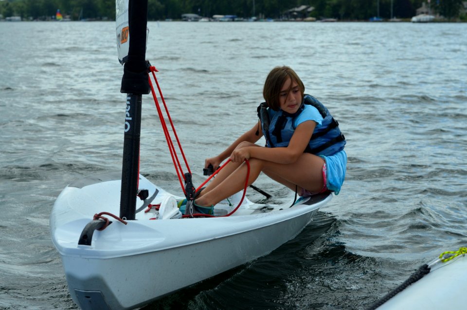 Chautauqua lake, United states, Sailboat