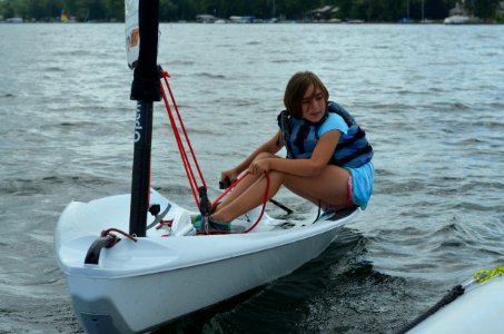 Chautauqua lake, United states, Sailboat