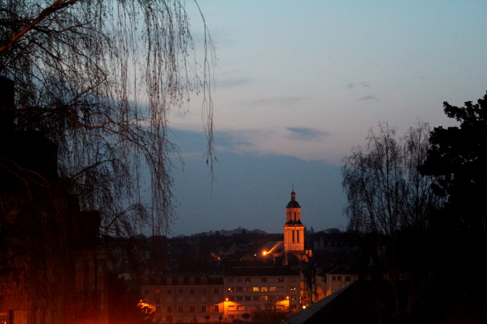 Angers, France, Sunset