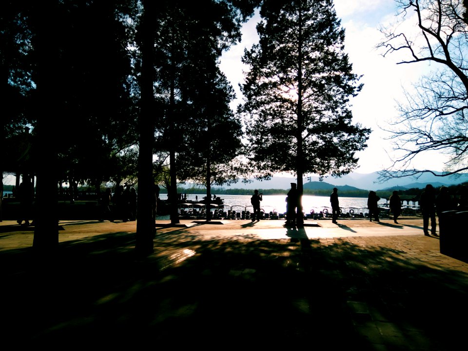Beijing, Sunshine, Lake