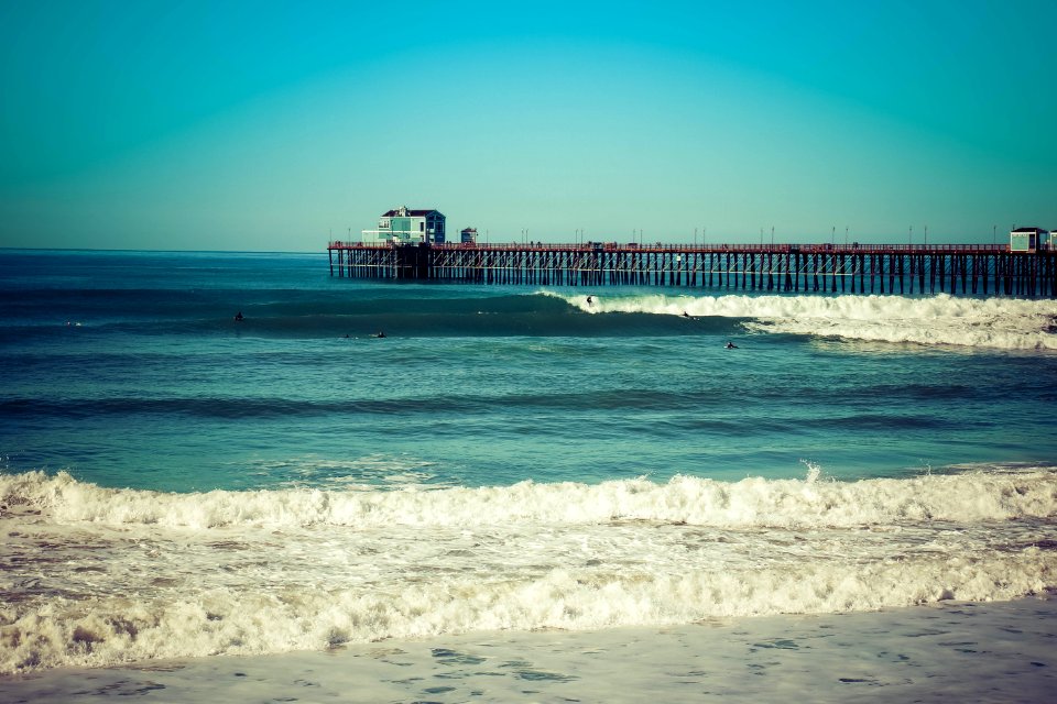 Oceanside, United states, Waves photo