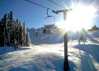 Mount hood, United states, Sun