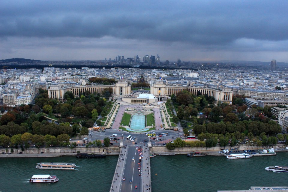 Paris, France, Eiffel tower view