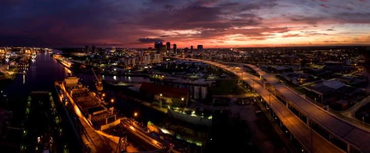 Tampa, Palmetto beach, Florida photo