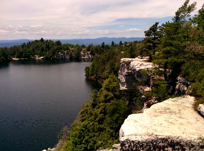 Mountains, Forest, Lake photo