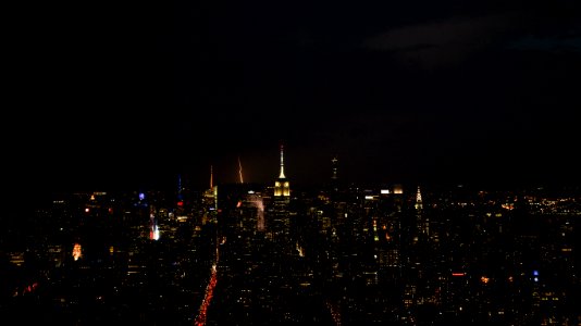 New york, United states, Night photo