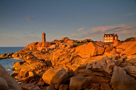 Atlantic coast sunset