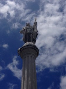 Plaza colon, San juan, Puerto rico