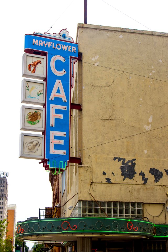 Mississippi, Mayflower cafe, Jackson