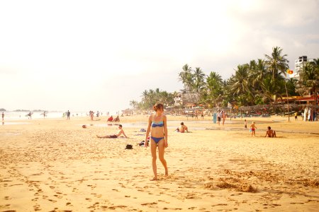 Hikkaduwa, Sri lanka, Sun photo