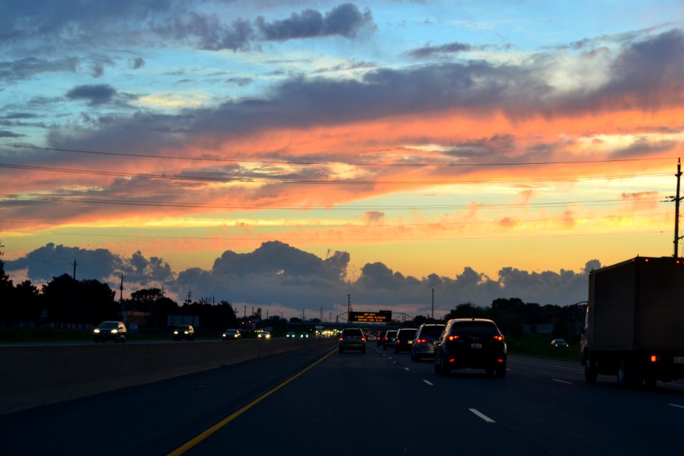 Sunset, Sky