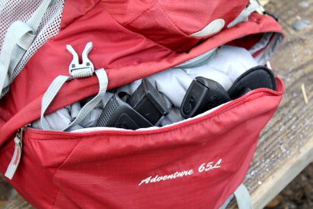 Glock, Hiking, Camping