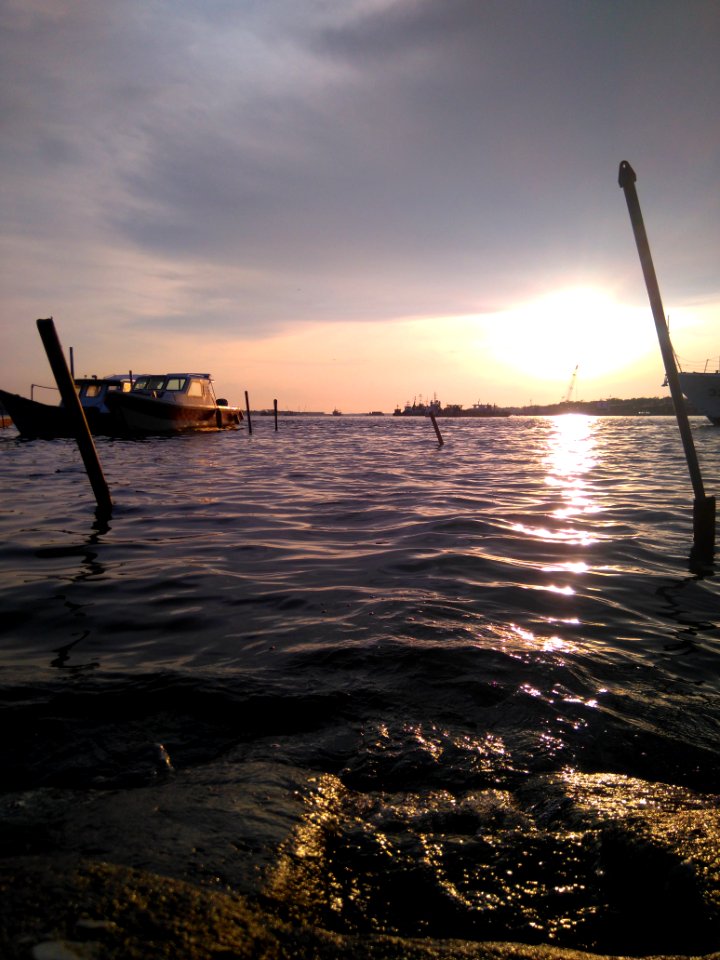 Port klang, Malaysia, Sunset photo
