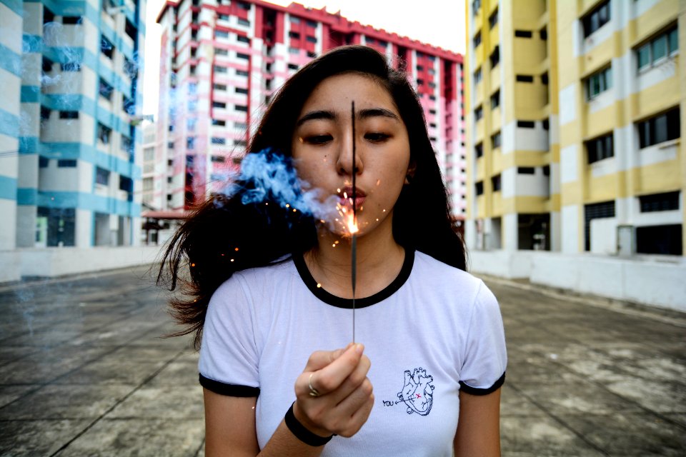 Rochor centre, Singapore, Girl