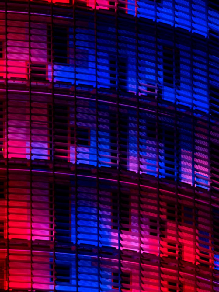 Agbar tower, Barcelona, Spain