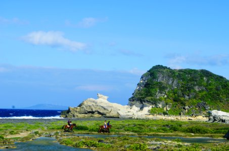 Philippines, Kapurpurawan rock formation, Burgos