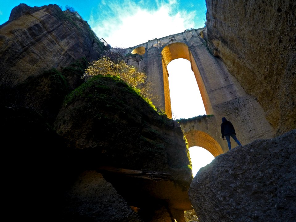 Ronda, Spain, Low angle photo