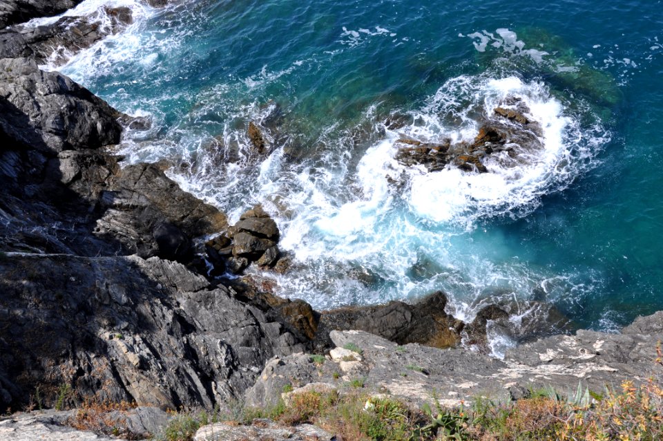 Riomaggiore, Italy, Shore