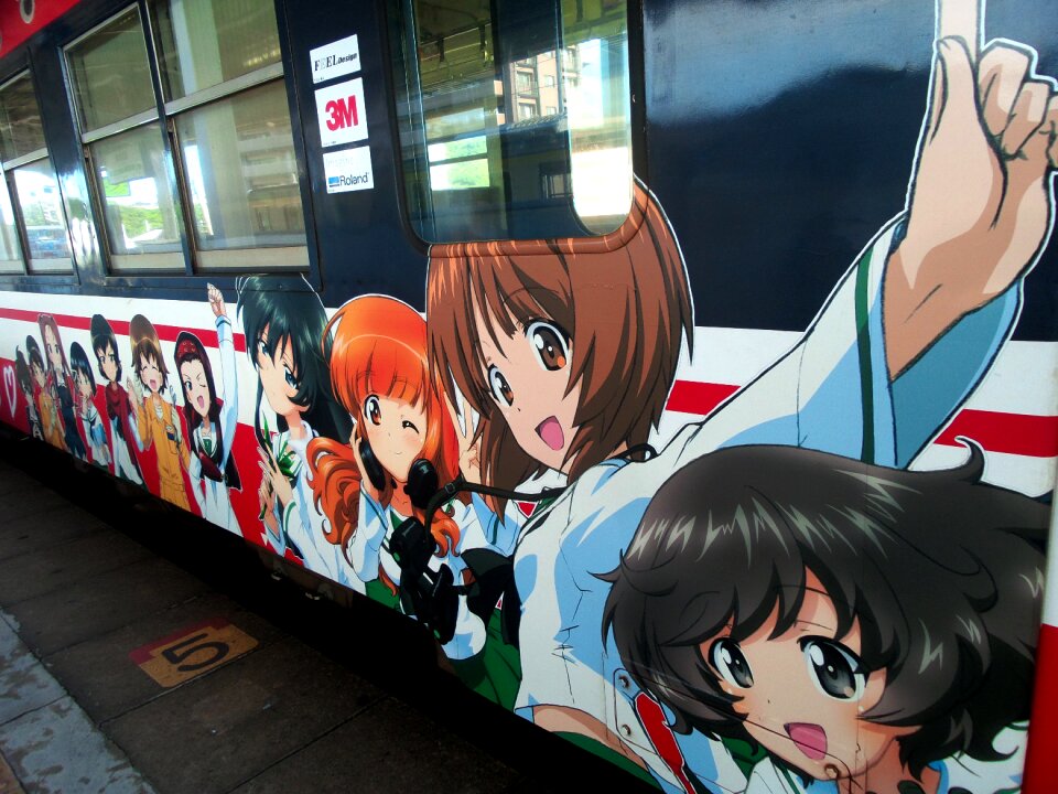Manga anime decoration
