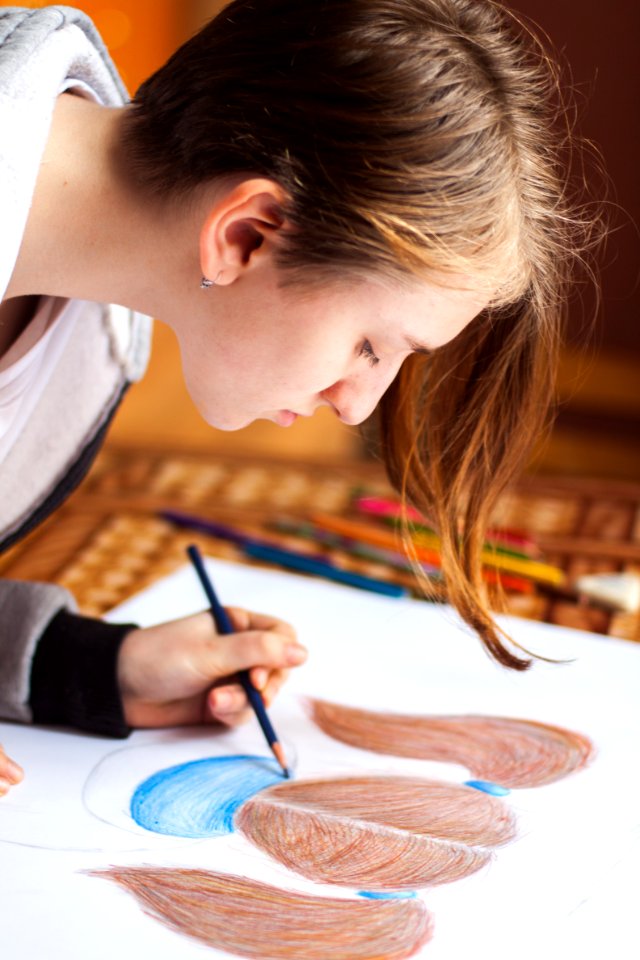 Odd job, Paint, Girl