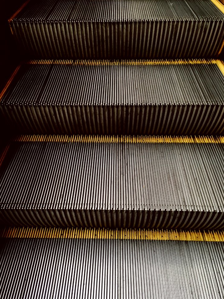 grey stairs photo