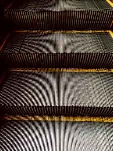 grey stairs photo