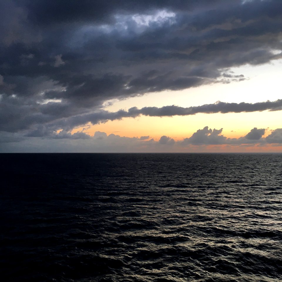 Atlantic ocean, Horizon, Sea