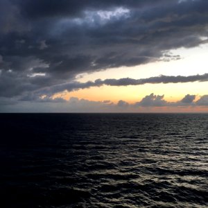 Atlantic ocean, Horizon, Sea