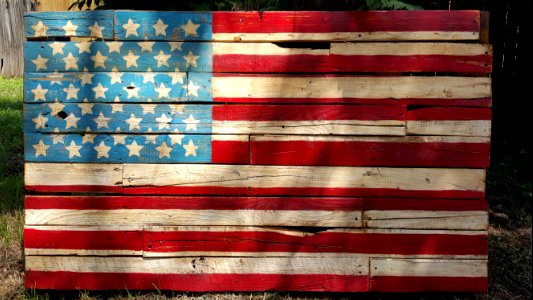 Flag, America, Usa