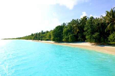 Maldives, Fehendhoo, Clouds