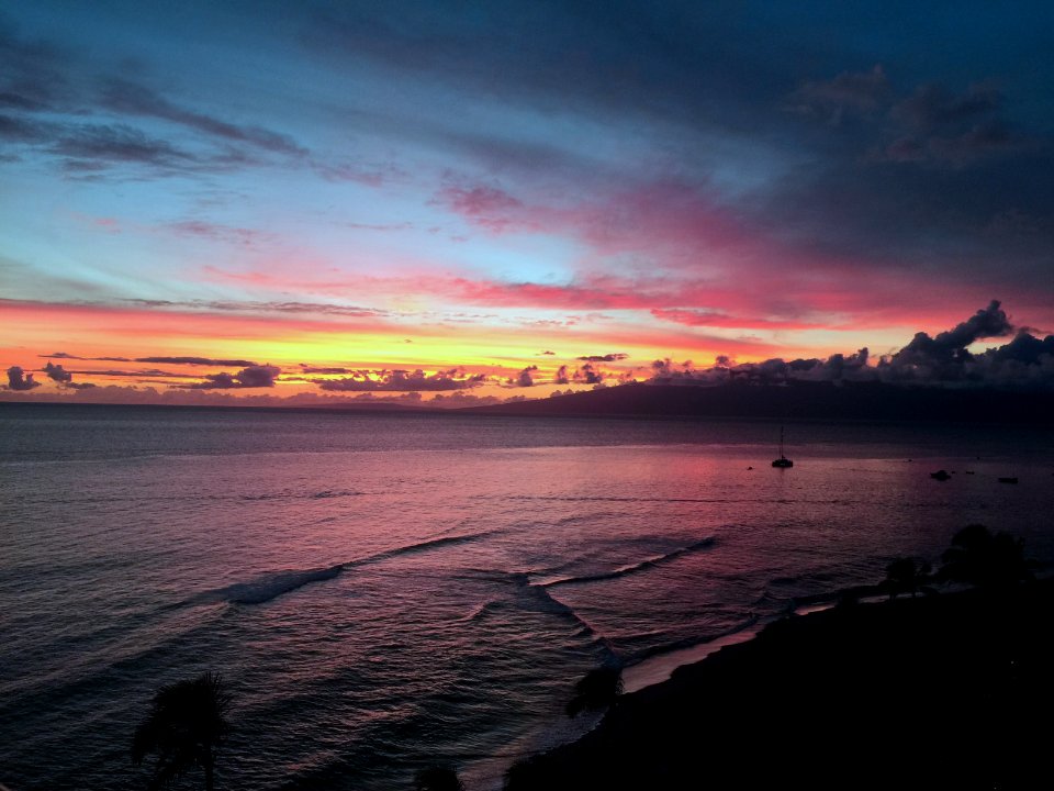 Kaanapali, United states, Sunset