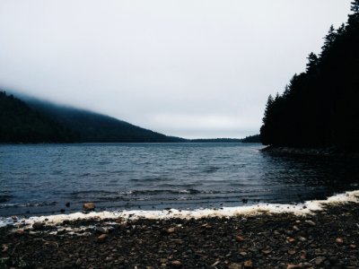 Jordans pond shore, Bar harbor, Maine