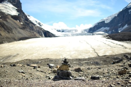 Columbia icefield trailhead, Canada, Rocks